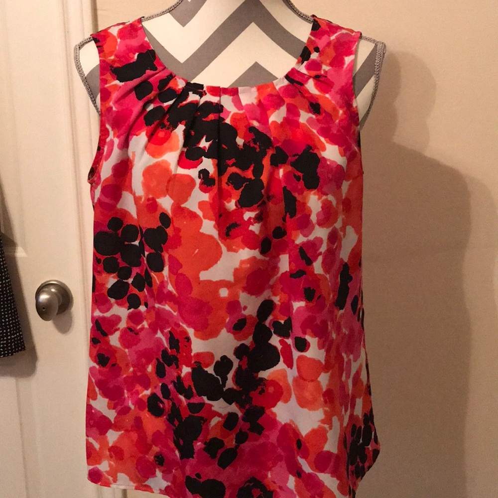 Colorful top. Goes with everything